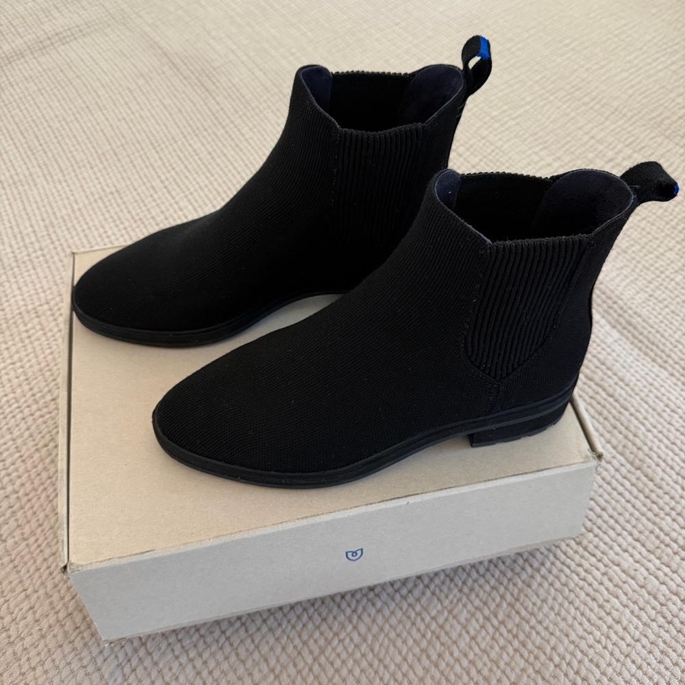 Rothy's The Utility Boot Black Size 9
